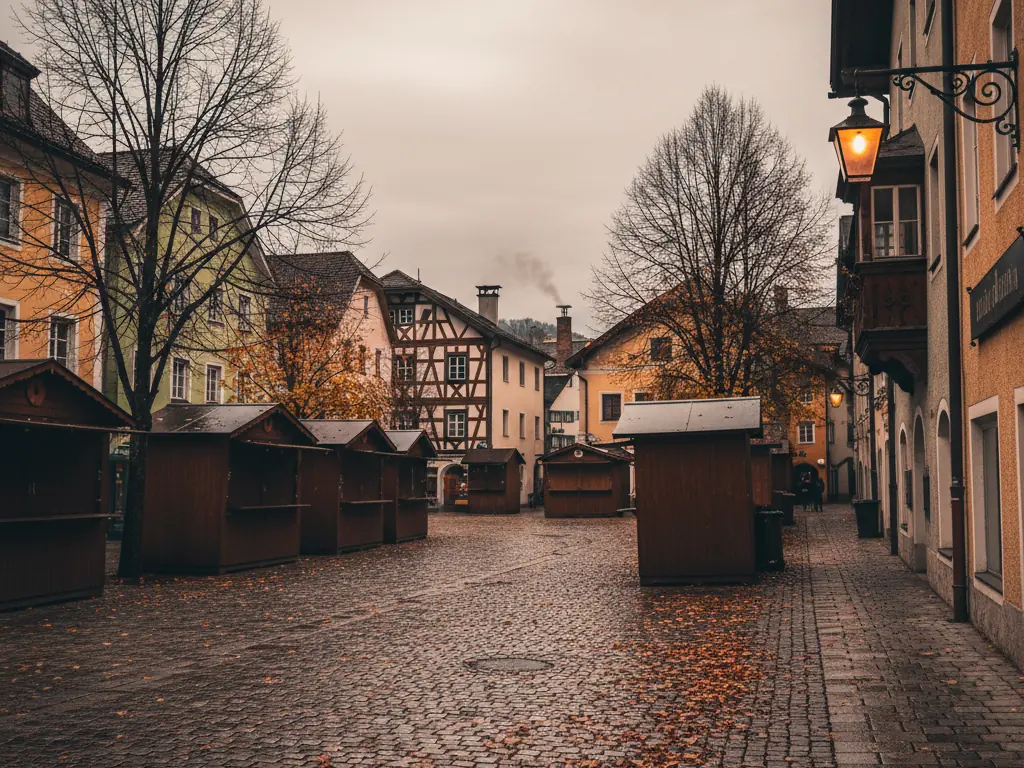Quiet low season in Austria