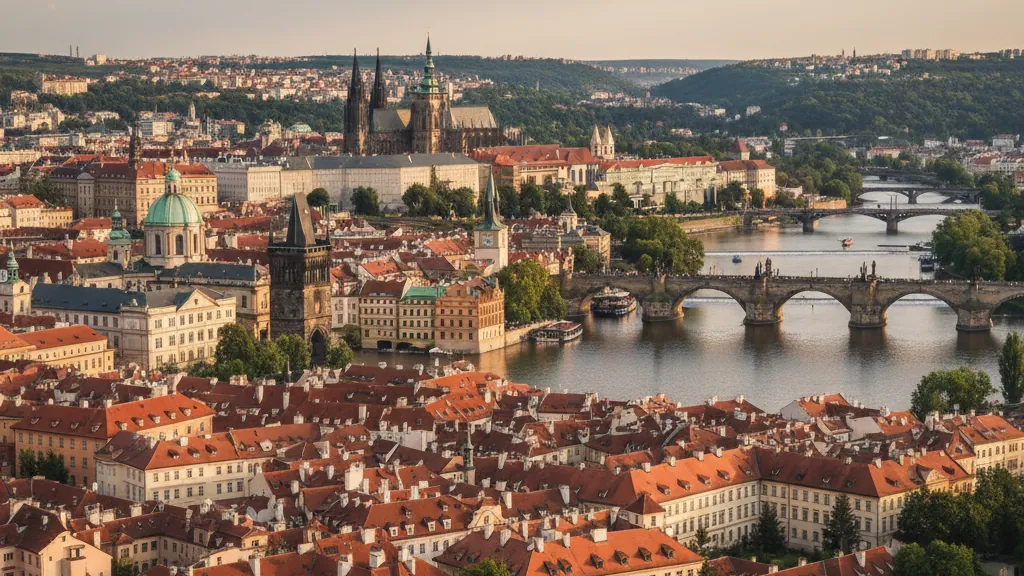 Czechia travel scenery