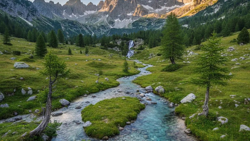Slovenia travel scenery