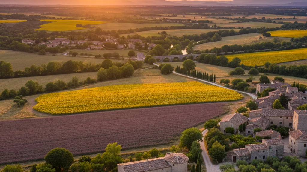 Travel scenery in France