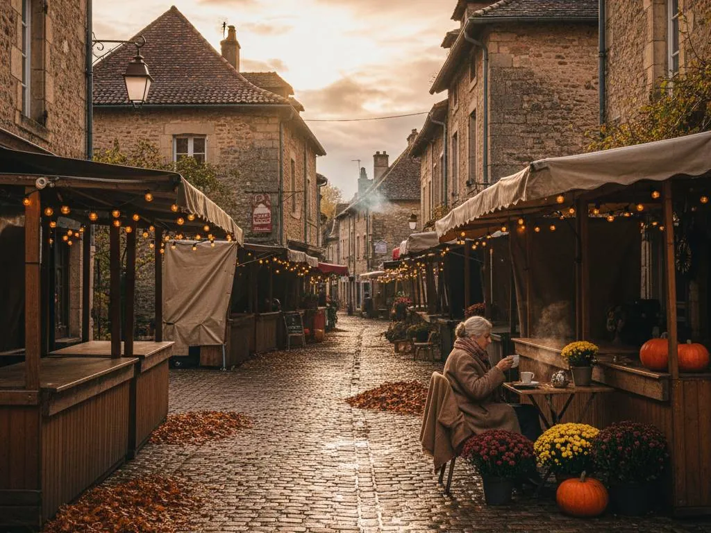 Quiet low season in France