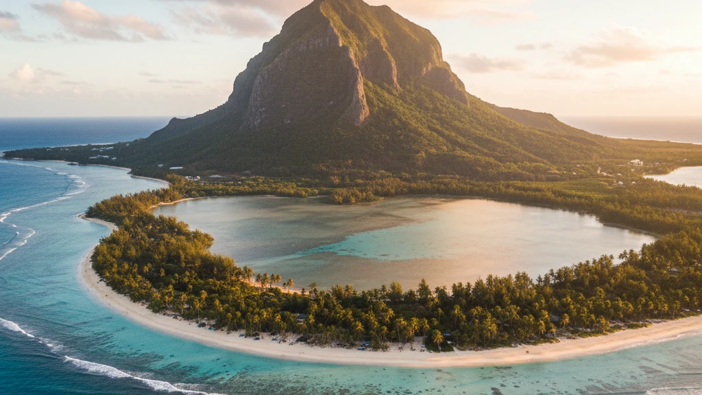 Travel scenery in Mauritius
