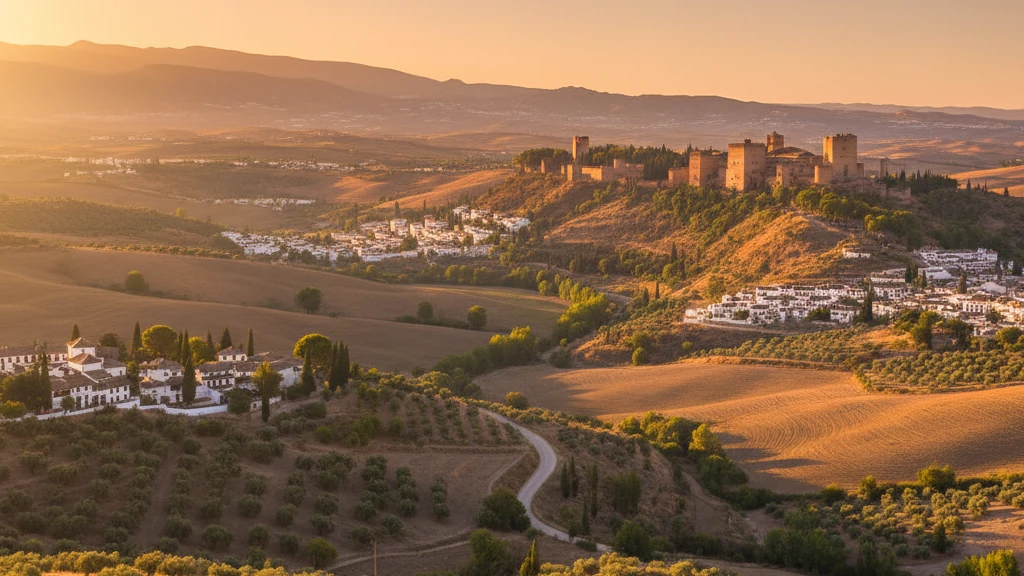 Travel scenery in Spain