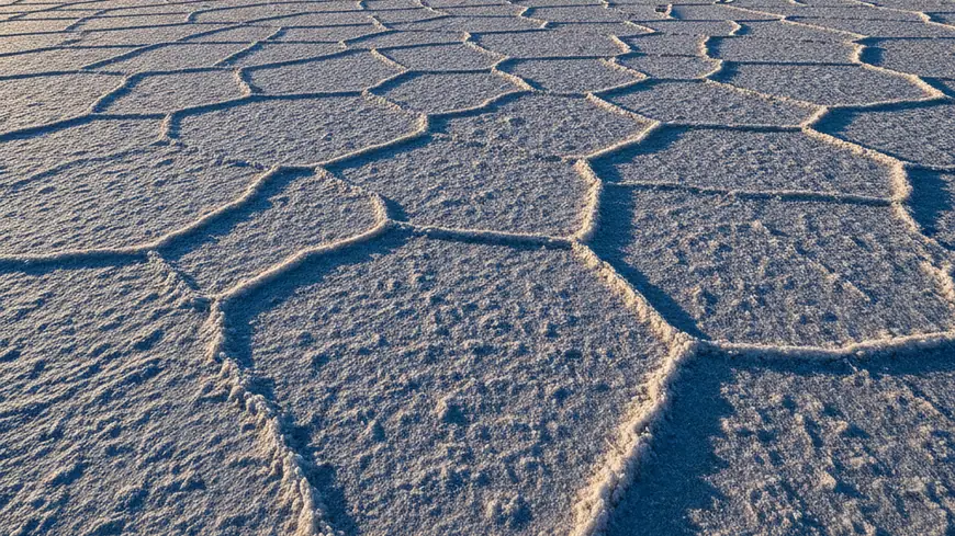 The vast salt flats of Chott el Djerid shimmer under the desert sun.