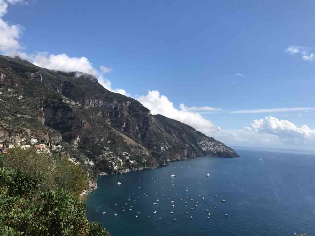 The incredible Amalfi coast