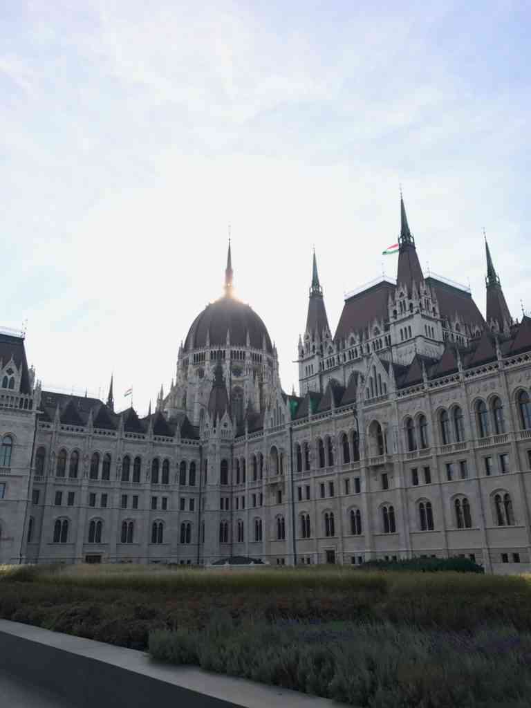 The amazing parliament in Budapest, Hungary building during the day