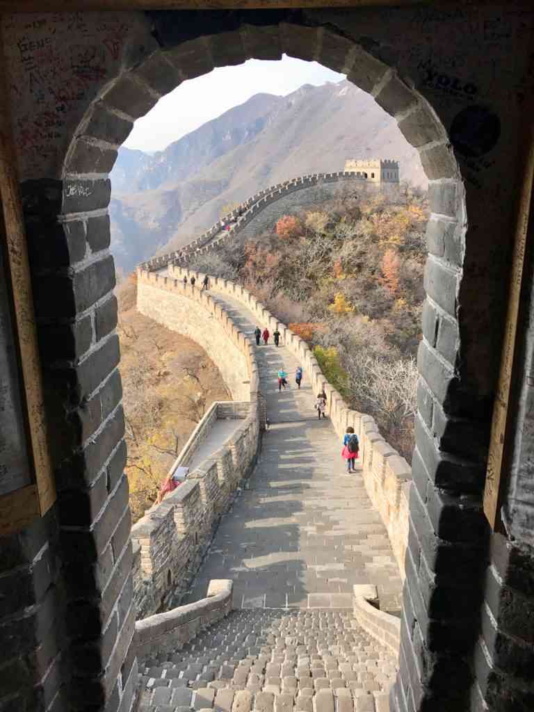 Incredible picture of the Great Wall of China