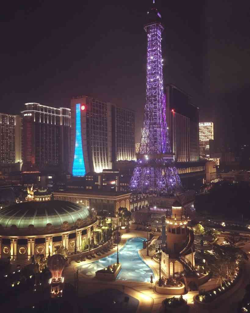 Amazing view from our suite at the Parisian Macau