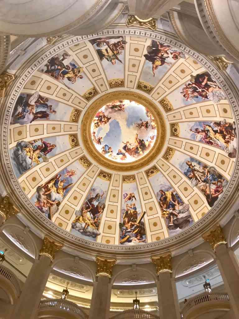 The Venetian Macau's incredible ceiling